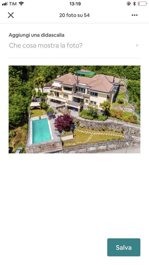 Hotel Al Poggio Omegna Exterior foto